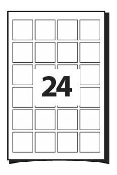 Laser A4 Labels